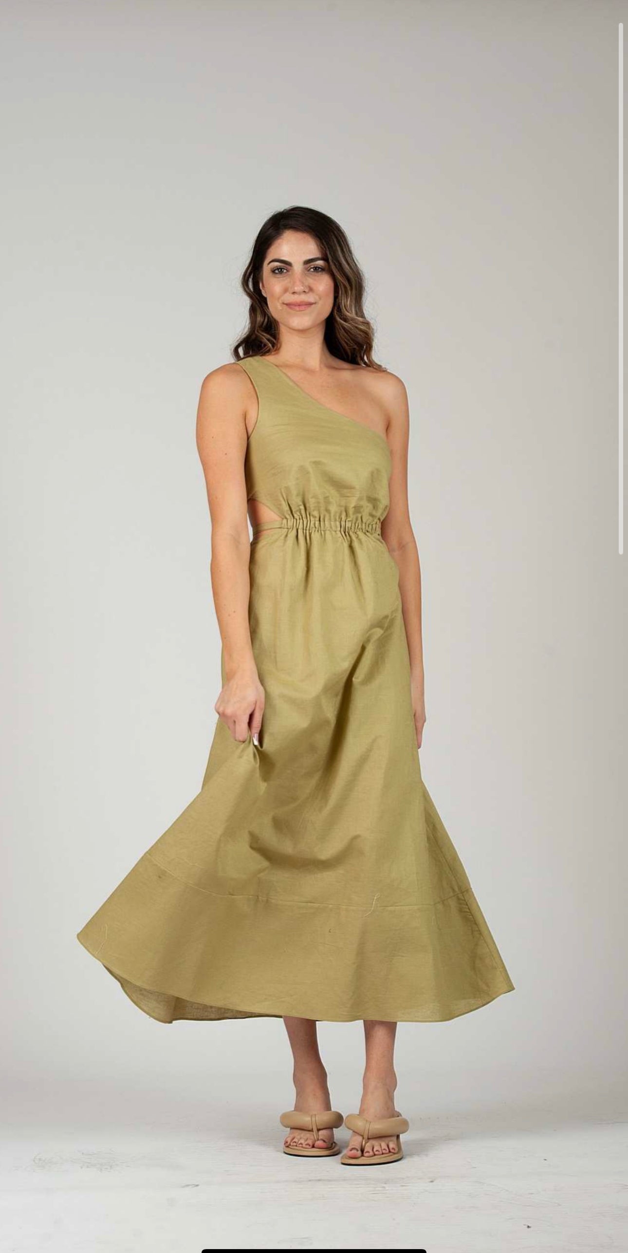 Cabo One Shoulder Dress