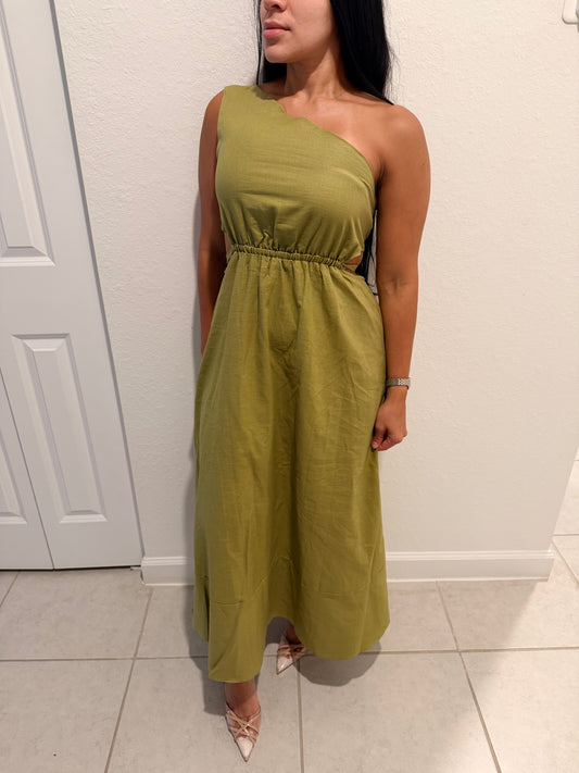 Cabo One Shoulder Dress