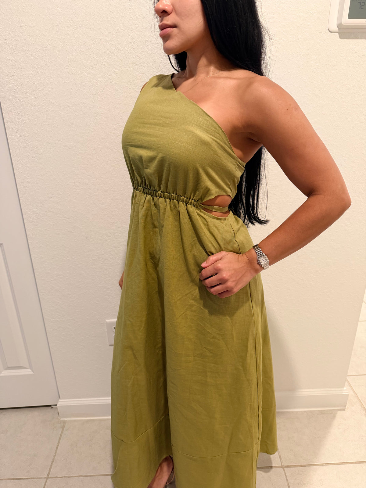 Cabo One Shoulder Dress